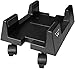 Ewent EW1290 Portacase, Supporto per PC case con rotelle Bloccabili, larghezza regolabile, nero
