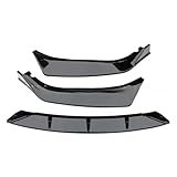 Compatible for Buick Regal GS 2020-2022 Refitted Front Bumper Lip Body Kit Spoiler Front Shovel(Carbon Grain)