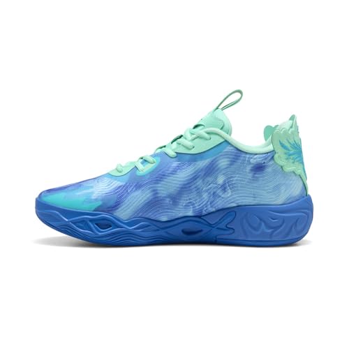 PUMA Mens Mb.04 Lo Team Basketball Sneakers Shoes - Blue - Size 9 M3