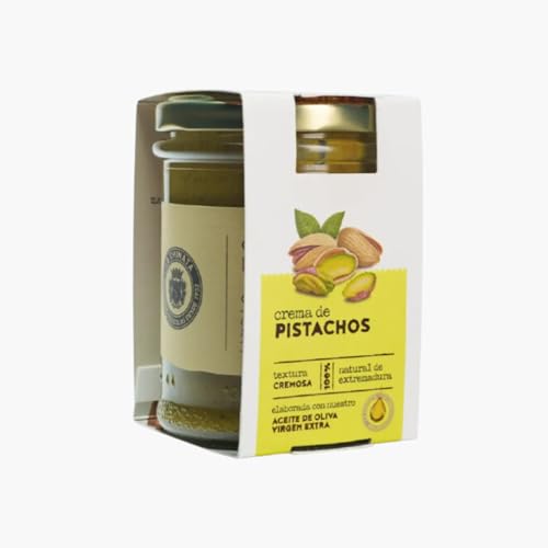 Crema de Pistacho con Aceite de Oliva Virgen Extra La Chinata 180g (Pack de 3) - Sabor Natural y Saludable - Ideal para Recetas Dulces y Saladas - Producto Gourmet