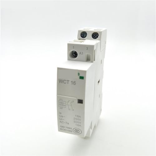 Contacteur electrique 16A 230V WCT-16A contacteur modulaire 2NO pour chauffe-eau