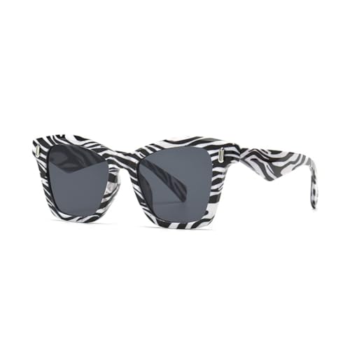 Lunettes de soleil femme vintage grande monture carrée style tendance
