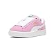 PUMA Kids Boys Suede XL Lace Up Sneakers Shoes Casual - Pink - Size 4 M