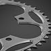 Shurhome Chainring Direct Mounted Mountain Bike 5 Screws Round Chainring 110BCD/130BCD Narrow Wide Chainring for Bikes Crankset