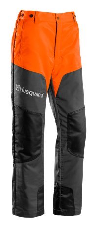 Husqvarna Classic 20A Chainsaw protective pants Gris, Naranja - Pantalones protectores (Chainsaw protective pants, Gris, Naranja, Monótono, Poliéster, EUE, Class 1 (20 m/s)) Cover