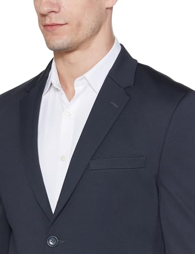 Image of Peter England Men's Neo Slim Knit Textured Blazer