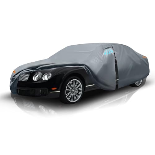 Waterproof Bentley Flying Spur(2013-2025) Car Cover with Breathable Vents, [2025