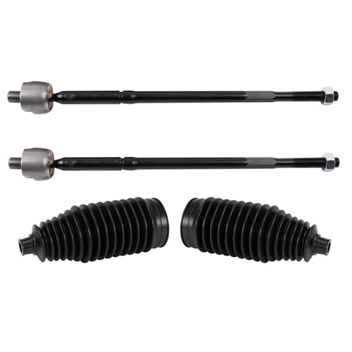 TRQ Front Steering Kit Steering Rack & Pinion Bellow Tie Rod Compatible with 2014-2022 Mitsubishi Mirage 2017-2022 Mirage G4 by TRQ - Used condition - US$13.50