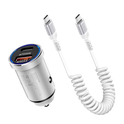 Hootek VK[\Pbg }[d Type-C 2|[g 38W+1.2m 60W USB C P[u PD&QC3.0Ή/USB-C&USB-A/12V-24V J[`[W[ ^CvC  [d [\Pbg USB C^Cv RC