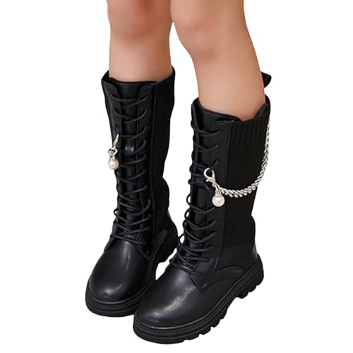 Bottes chaussettes enfants au design élégant à chaîne mode