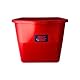 Synx Tools Eimer Rot für Moppwagen und Arbeitswagen - 15 Liter Rood Kunststof