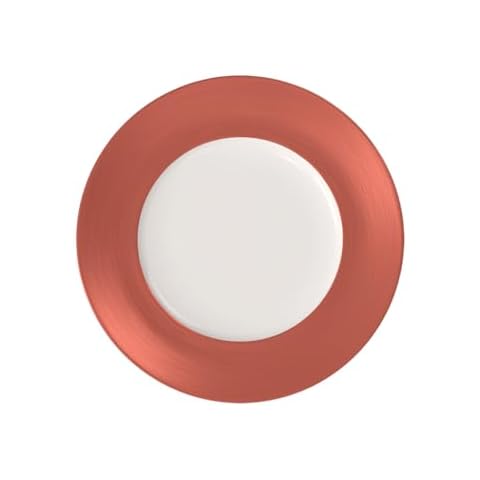 Villeroy & Boch Copper/White Coupe Plate Cover