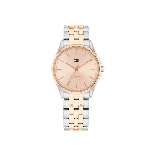 Tommy Hilfiger Jade Quartz Analog with Rose Gold Dial Multicolor Stainless Steel Strap Watch for Women – TH1782772