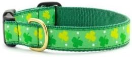 Up Country Shamrock Dog Collar 1" Wide X-Large (18"-24") (Extra Large)