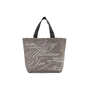 [ アフタヌーンティー リビング ] AfternoonTea LIVING エコバッグ・買い物バッグ HP85 スリットポケット付きロゴバッグSS/ヴェロニカ・ハリム