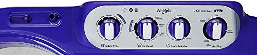 Image of Whirlpool 8 kg Semi-Automatic Top Loading Washing Machine (ACE TURBO DRY 8.0, Coral Purple, 2X Drying Power)