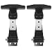 UEETEK 2pcs Flexible T-Handle Draw Latches Stainless Steel T-Handle Hasp for Golf Cart and Tool Box