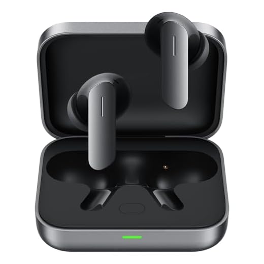 realme Buds Air 7 Auricolari True Wireless, Driver Bass Mega Titanizzato da 12.4mm, ANC Intelligente da 52dB, Audio Hi-Res & LHDC 5.0, Autonomia fino a 52 Ore, Suono Spaziale 360°, Grigio Grafite