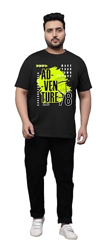 Image of West Gate Clothing Plus Size T-Shirt for Men | Cotton Mens Tshirt XL,2XL,3XL,4XL,5XL | Travel,Adventure T-Shirt | Urban | Mens T-Shirt Combo Pack of 2