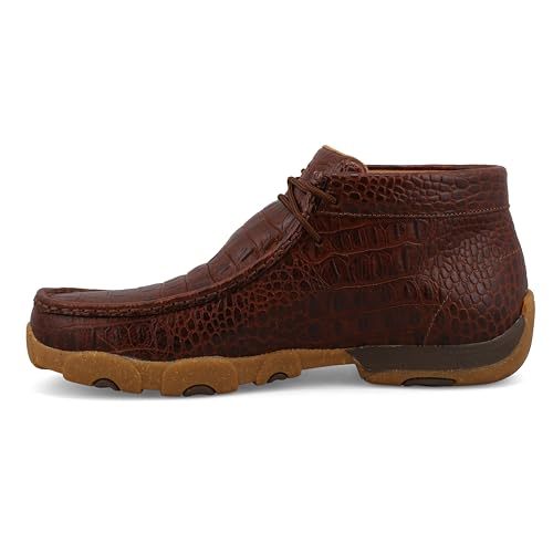 Twisted X Men's Chukka Driving Moc, Moc Toe, Ginger, 11.5 W2
