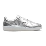 PUMA Women's Palermo Sneakers Silver/Feather Gray, 8