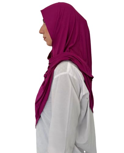 Prien Zippered Instant Hijab For Women, Muslim Prayer Scarf, Long Turban Girls, Abaya, Jersey Islamic Dress Undercap Khimar4