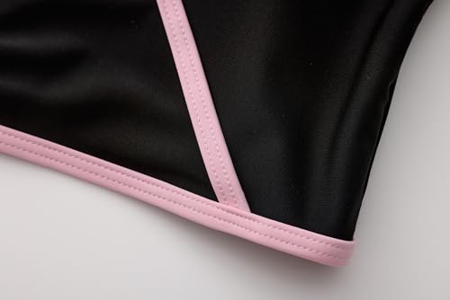 Image of Girls 3 Piece Bikini Bathing Suit Teen Girls Swimwear Sport Swimsuits with Shorts 9-16T