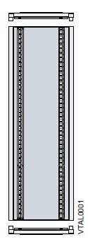 Abb -entrelec - Structure de dallage Artu L 1400 x 600 x 195 mm-l