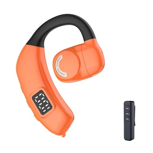 骨伝導 集音器イヤホン しゅうおんき 集音器 骨伝導 ヘッドホン 骨伝導 ヘッドセット 片耳 42時間通話 急速充電 左右耳兼用 360度集音 開放耳掛け式 充電式 音量調節 通話 ビジネス スポーツ 通勤 通学 車用 マイク内蔵 外音取込み高齢機能(Or