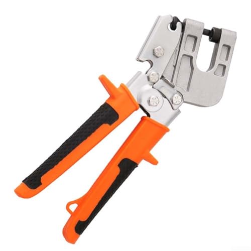 Pinze a doppia mano progettate per cartongesso e intonacatura, pinza crimpatrice in metallo per applicazioni industriali in acciaio leggero