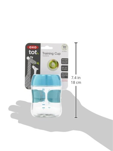 Copo Treinamento Plastico 210 ml, OXOtot, Azul