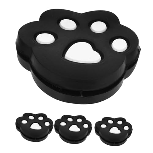 ARTSEWPLY 4Pcs Silicone Tennis Racket Vibration Dampeners Tiny Shock Absorbers for Improved Game Performance Easy to Install and Secure Ages Claw Design