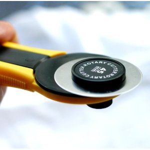 Lame de cutter rotatif 45mm rechange universelle OLFA MAPA couture patchwork x3 - 3