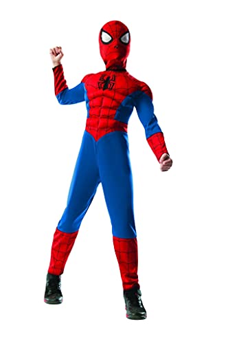 Rubie's Marvel Ultimate Spider-Man 2-in-1 Reversible Spider-Man / Venom Muscle Chest Costume, Child Small - Small One Color