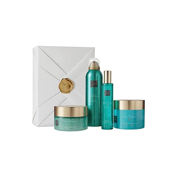 RITUALS Geschenkset von The Ritual of Karma, Groß - mit sommerlichem heiligem Lotus und weißem Tee…