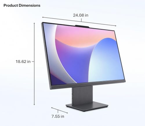 Image of Customized Lenovo AIO 27 inch FHD All-in-One Desktop, Intel Core i7-13620H, 16GB / 32GB / 64GB DDR5 RAM, 512GB / 1TB / 2TB PCIe SSD, Wi-Fi 6, 5MP Webcam, HDMI-in /Out, Win 11