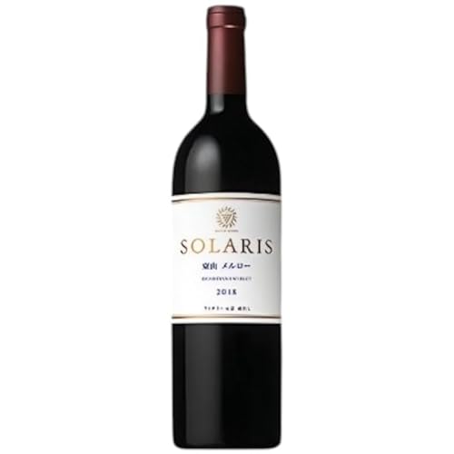 ソラリス 東山メルロー 750ml×1本 赤ワイン お酒 ぶどう酒 晩酌 おうちディナー 飲み物 家飲み 宅飲み 果実香 複雑 おだやかな酸味 タンニン