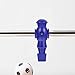 Homoyoyo 4Pcs Poker Player Table Football Man Player Football Athletes Table Game Football Player Statues Bubble Hockey Mini Figurines Table Football Player Game Table Men's Balanced Resin