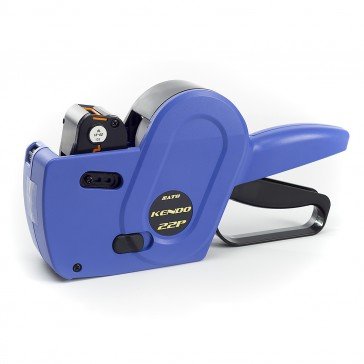 Sato Kendo 22P Starter Pack. 6 Digit Single line Gun + 15k White Permanent Labels (22x12mm)