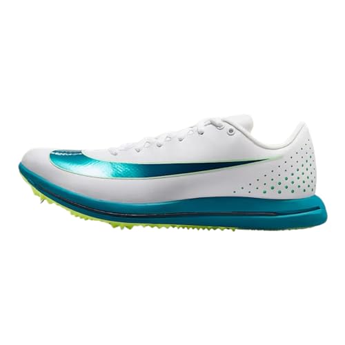 Nike Triple Jump Elite 3 Spikes Unisex White/Electric Algae/Vapor Green/Bright Spruce 8.5 Men/ 10 Women