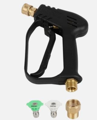 RATION for 4000psi High-Pressure Electric Cleaning Spray Short Gun Hose Kit M22-14mm