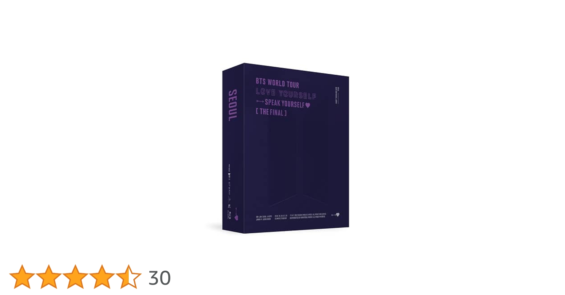 Amazon.co.jp | BTS WORLD TOUR 'LOVE YOURSELF : SPEAK