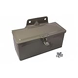 Dennis Carpenter Ford Restoration Parts Universal Tractor Toolbox with Bracket & Bolts with Script -...