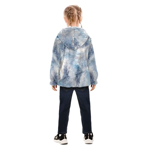 GuoChe Fractal Marble Vein Wavy Ink Dye Boys Fleece Jacket4