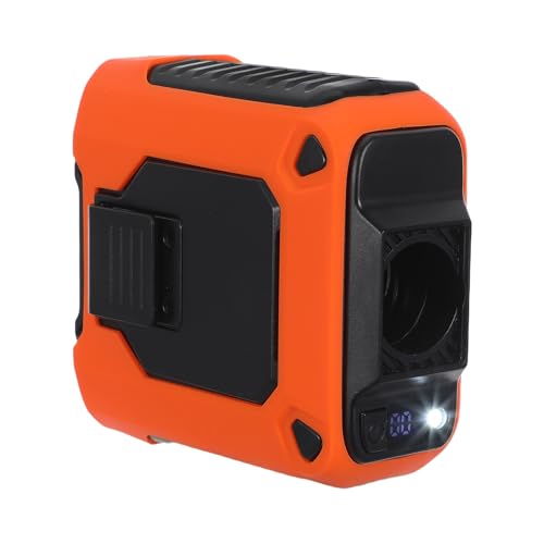 Amosfun Ventilador Portátil Ventilador Personal para Cintura con Luz y Soporte de Escritorio, Batería Recargable USB 7200mah con Soporte Estable y Batería para Camping