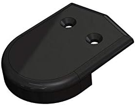 2’’ RUB RAIL END CAP, Black Nylon