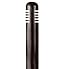 Focus Industries AL-08-LGFL323T-CPR 120V 32W 4100K CFL 4.5" Bollard Area Light, Chrome Powder Finish