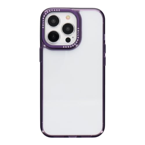 Amazon.co.jp: 【横トナ】iPhone14 Pro用 カラーフレーム クリアケース