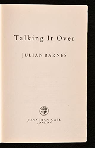 Talking it over 0224031570 Book Cover