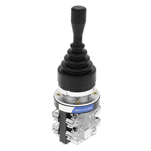 【Ampiamente usato】: l'interruttore a joystick istantaneo è ampiamente utilizzato nei circuiti di controllo industriale AC 50Hz e DC. Può controllare avviatori magnetici, contattori, relè e altri circuiti.